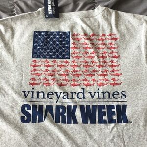 Vineyard Vines 2018 special edition Shark Week Tee